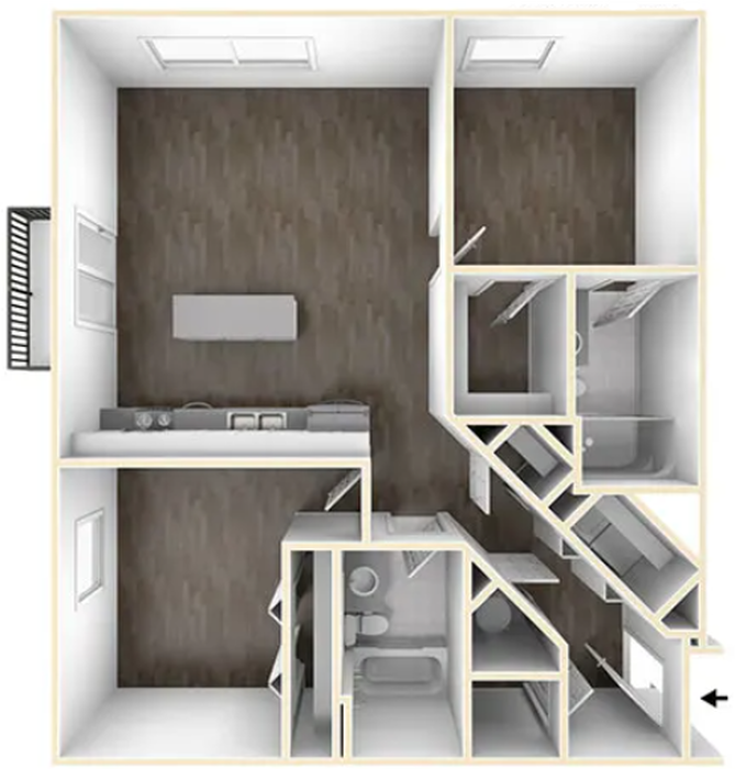 Suite 1 Floor Plan Image